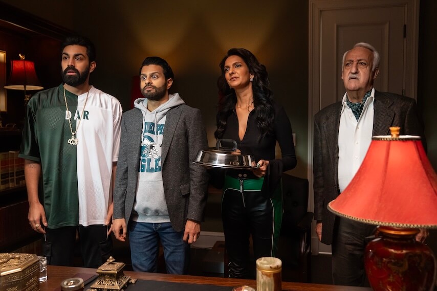 Saagar Shaikh, Asif Ali, Poorna Jagannathan, and Brian George in Deli Boys exclusive first look photos